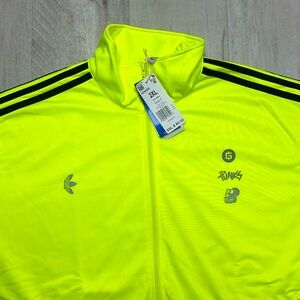 Adidas Men's Bored Ape Yacht Club Punks Neon Track Jacket Size 2XL HZ4528